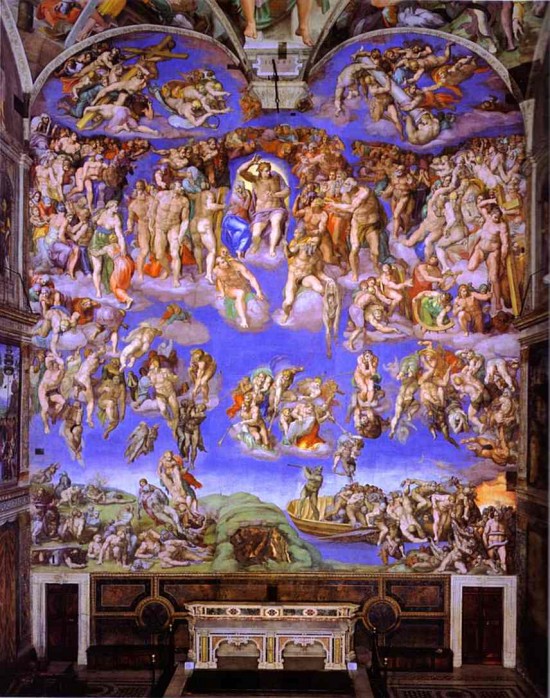 Michelangelo (O Juízo Final, Capela Sistina)